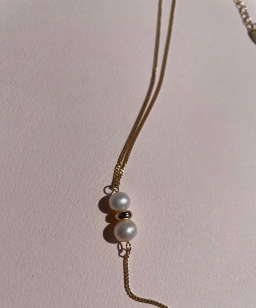 RIVE DROITE(リヴドロワ)の「Y字ストレートネックレス(ネックレス・レディース・シルバー/ゴールド・FREE)」の5枚目の写真