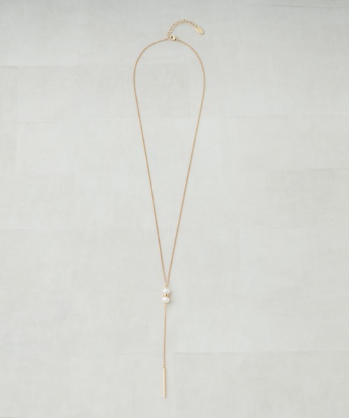 RIVE DROITE(リヴドロワ)の「Y字ストレートネックレス(ネックレス・レディース・シルバー/ゴールド・FREE)」の6枚目の写真