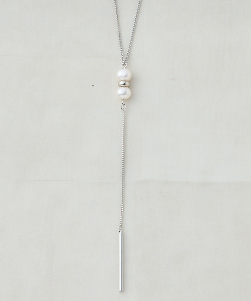 RIVE DROITE(リヴドロワ)の「Y字ストレートネックレス(ネックレス・レディース・シルバー/ゴールド・FREE)」の9枚目の写真