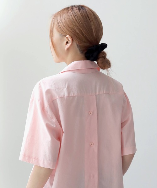 UNE MANSION（ユヌマンション）の「シフォンシャイニーシュシュ（シュシュ・レディース・ホワイト/スカイブルー/ブラック/ベージュ/ピンク・ONE SIZE）」の22枚目の写真