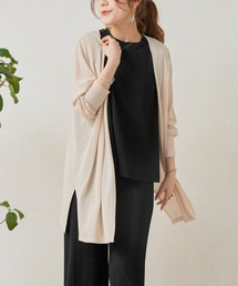 Chez toi | 機能素材ドルマントッパーカーディガン(カーディガン/ボレロ)