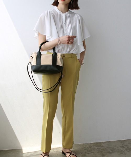 GeeRA（ジーラ）の「仕分けができるミニ2WAYバッグ（トートバッグ・レディース・ブラック/ベージュ/ブルー/ブラック系その他/レオパード/パイソン・FREE）」の17枚目の写真