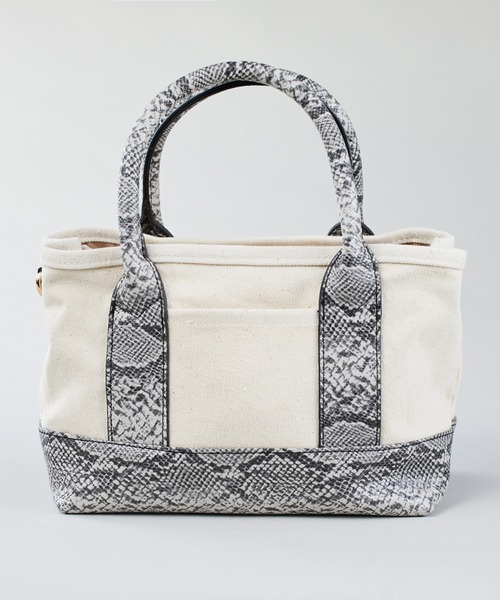 GeeRA（ジーラ）の「仕分けができるミニ2WAYバッグ（トートバッグ・レディース・ブラック/ベージュ/ブルー/ブラック系その他/レオパード/パイソン・FREE）」の14枚目の写真