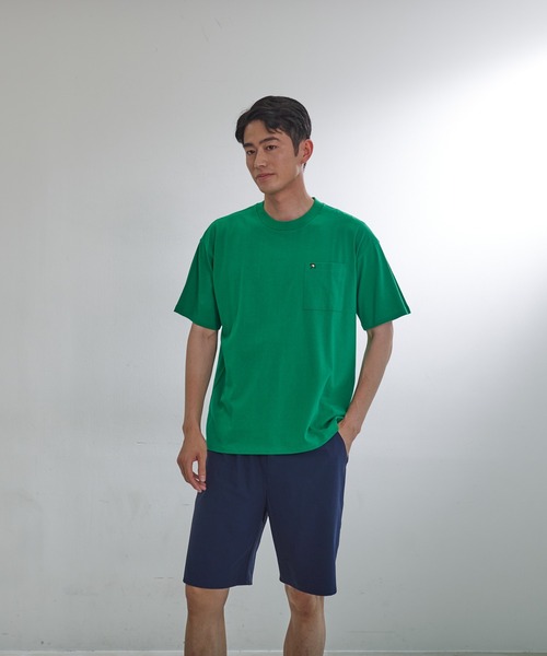 Arnold Palmer（アーノルドパーマー）の「STAY FRESH ワンポイント シェア ビッグ Tシャツ（Tシャツ/カットソー・レディース・ホワイト/ネイビー/グリーン/クリーム・LL/S/M/L）」の3枚目の写真