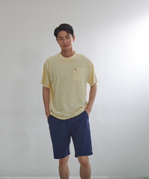 Arnold Palmer（アーノルドパーマー）の「STAY FRESH ワンポイント シェア ビッグ Tシャツ（Tシャツ/カットソー・レディース・ホワイト/ネイビー/グリーン/クリーム・LL/S/M/L）」の22枚目の写真