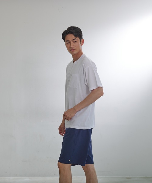 Arnold Palmer（アーノルドパーマー）の「STAY FRESH ワンポイント シェア ビッグ Tシャツ（Tシャツ/カットソー・レディース・ホワイト/ネイビー/グリーン/クリーム・LL/S/M/L）」の11枚目の写真