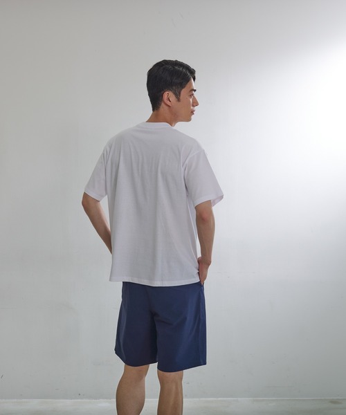 Arnold Palmer（アーノルドパーマー）の「STAY FRESH ワンポイント シェア ビッグ Tシャツ（Tシャツ/カットソー・レディース・ホワイト/ネイビー/グリーン/クリーム・LL/S/M/L）」の14枚目の写真