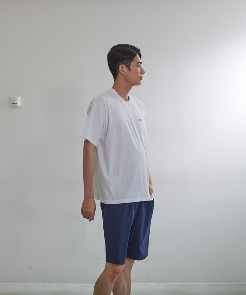 Arnold Palmer（アーノルドパーマー）の「STAY FRESH ワンポイント シェア ビッグ Tシャツ（Tシャツ/カットソー・レディース・ホワイト/ネイビー/グリーン/クリーム・LL/S/M/L）」の12枚目の写真