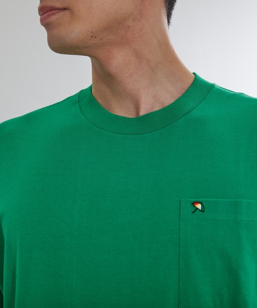 Arnold Palmer（アーノルドパーマー）の「STAY FRESH ワンポイント シェア ビッグ Tシャツ（Tシャツ/カットソー・レディース・ホワイト/ネイビー/グリーン/クリーム・LL/S/M/L）」の5枚目の写真