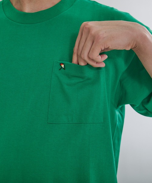 Arnold Palmer（アーノルドパーマー）の「STAY FRESH ワンポイント シェア ビッグ Tシャツ（Tシャツ/カットソー・レディース・ホワイト/ネイビー/グリーン/クリーム・LL/S/M/L）」の6枚目の写真