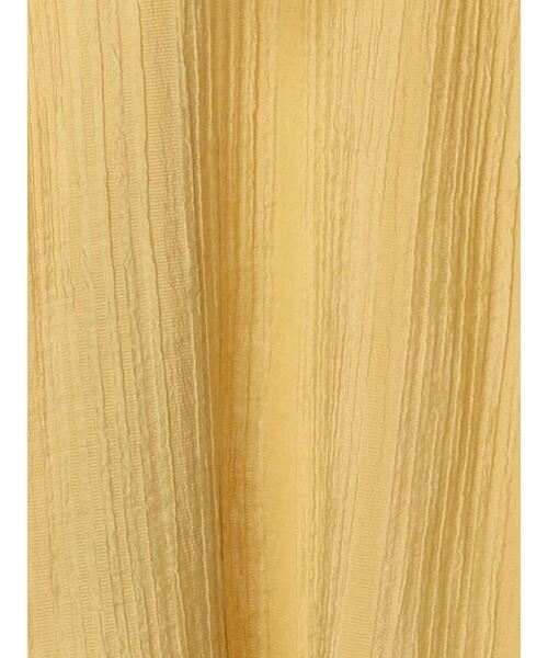 Samansa Mos2 blue（サマンサモスモスブルー）の「◎フード付キーネックブラウス（シャツ/ブラウス・レディース・ブラック/イエロー/キナリ・ﾌﾘ-）」の5枚目の写真