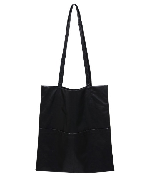 select MOCA(セレクトモカ)の「フェイクレザートートバッグ(トートバッグ・レディース・ブラック/ベージュ・FREE)」の12枚目の写真