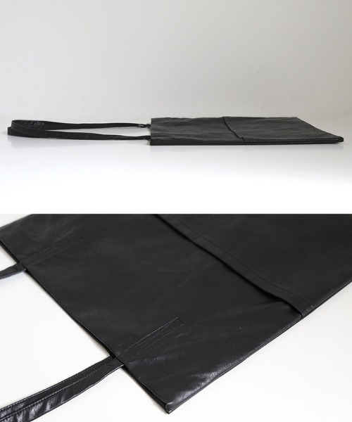 select MOCA(セレクトモカ)の「フェイクレザートートバッグ(トートバッグ・レディース・ブラック/ベージュ・FREE)」の13枚目の写真