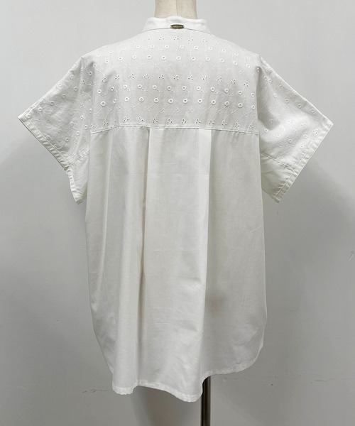 PICCIN（ピッチン）の「【日本製】ブロイダーレースブラウス②（シャツ/ブラウス・レディース・ホワイト系その他・M）」の4枚目の写真