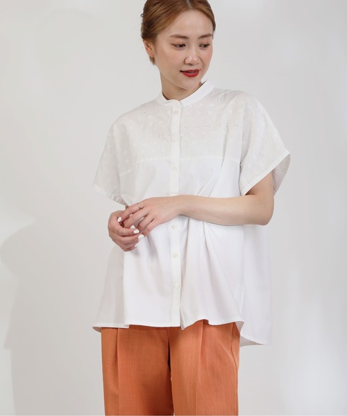 PICCIN（ピッチン）の「【日本製】ブロイダーレースブラウス②（シャツ/ブラウス・レディース・ホワイト系その他・M）」の16枚目の写真