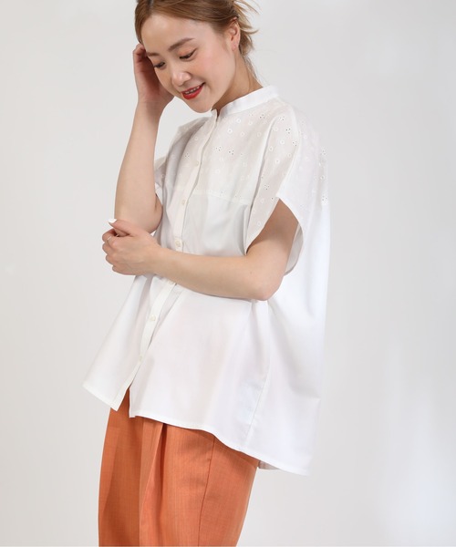 PICCIN（ピッチン）の「【日本製】ブロイダーレースブラウス②（シャツ/ブラウス・レディース・ホワイト系その他・M）」の14枚目の写真