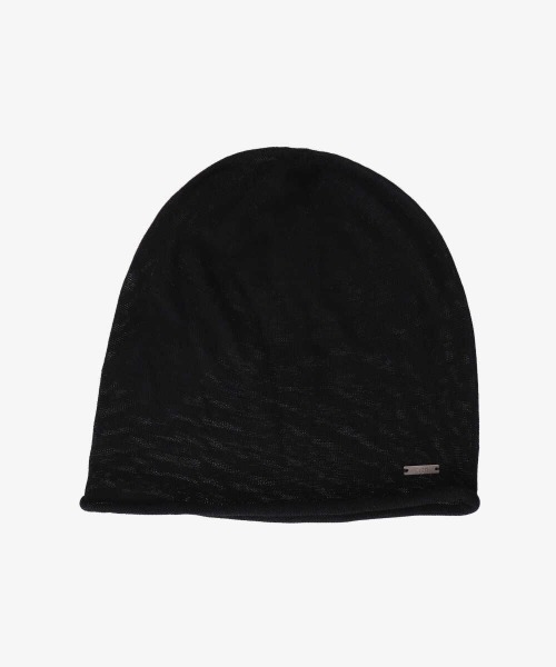 arth（アース）の「arth HG Silk Beanie / アース（ニットキャップ/ビーニー・メンズ・ブラック/ベージュ/ネイビー/ブラウン・57~59cm）」の5枚目の写真