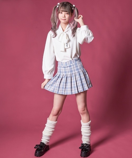 DimMoire トラバストーキョー ベルトプリーツミニスカート【チェック】 ベルトプリーツミニスカート【チェック】 | DimMoire
