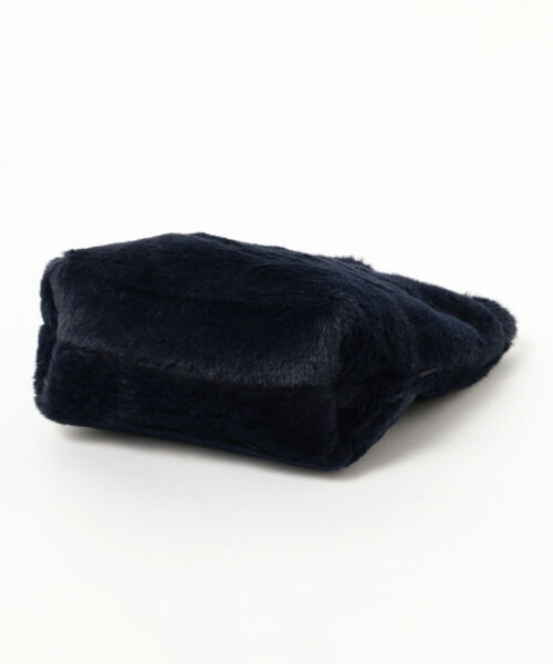 BEAMS BOY（ビームスボーイ）の「INFIELDER DESIGN × BEAMS BOY / 別注 MLB ファーバッグ（トートバッグ・レディース・オフホワイト/レッド/ネイビー・ONE SIZE）」の8枚目の写真