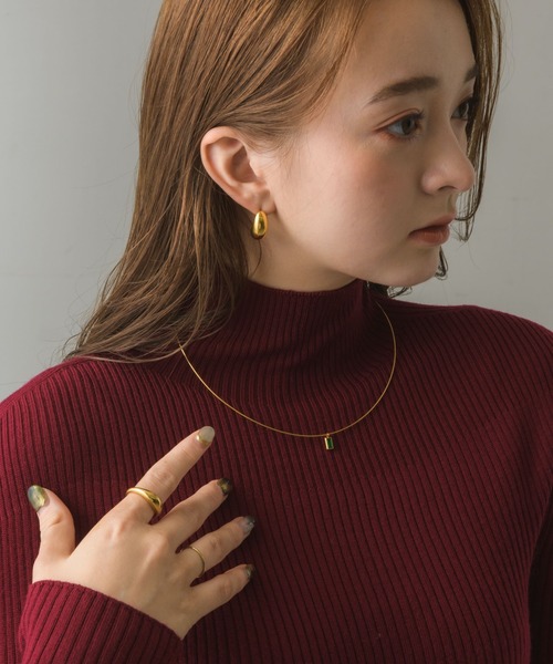 muku(ムク)の「金属アレルギー対応 ソフトニュアンスリング/サージカルステンレス/316L(リング・レディース・ゴールド/シルバー・11/13/3/9)」の18枚目の写真