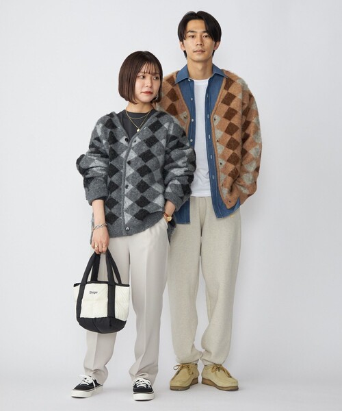 TAION(タイオン)の「*【SHIPS別注】TAION: ダウン ランチ トート バッグ (エコバッグ/サブバッグ)(エコバッグ/サブバッグ・メンズ・グリーン/グレー/ネイビー/ベージュ/ブラック/チャコールグレー/ロイヤルブルー・ONE SIZE)」の9枚目の写真
