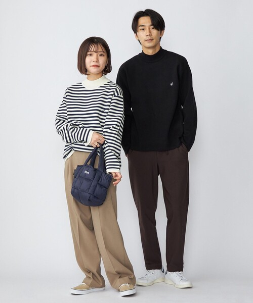 TAION(タイオン)の「*【SHIPS別注】TAION: ダウン ランチ トート バッグ (エコバッグ/サブバッグ)(エコバッグ/サブバッグ・メンズ・グリーン/グレー/ネイビー/ベージュ/ブラック/チャコールグレー/ロイヤルブルー・ONE SIZE)」の14枚目の写真