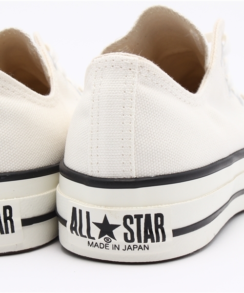 CONVERSE（コンバース）の「【CONVERSE】CANVAS ALL STAR J OX（スニーカー・レディース・ホワイト・23/24/23.5/24.5/25）」の4枚目の写真