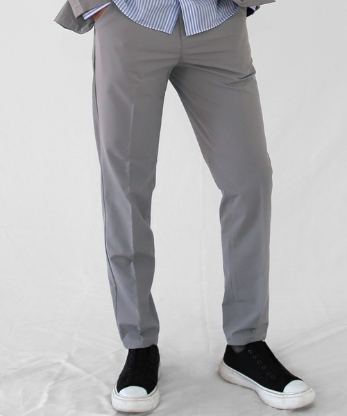 TOKYO SHIRTS（トウキョウシャツ）の「4Dストレッチフィット ワークパンツ（スーツパンツ・メンズ・アッシュグレー/ブラック/ネイビー・LL/M/L/3L/S）」の3枚目の写真