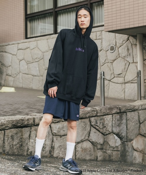 The Beatles（ザビートルズ）の「ROOPTOKYO別注:THE BEATLES/ザ ビートルズ OB~LA~DI, OB~LA~DA プルオーバーパーカー パックプリント フーディー（パーカー・レディース・ホワイト/ブラック/ダークブラウン・M/L/XL）」の11枚目の写真