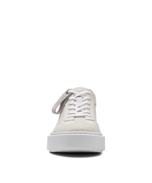 Clarks（クラークス）の「Hero Lite Lo / ヒーローライトロー（ホワイトレザー）（スニーカー・レディース・ホワイト・UK3/UK3.5/UK4/UK4.5/UK5/UK5.5/UK6）」の3枚目の写真