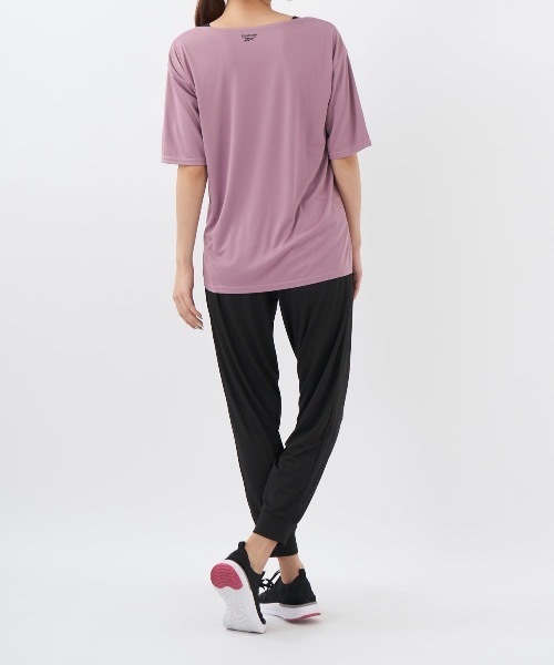 セール】【Reebok:リーボック】レディース5分袖Tシャツ付き2点