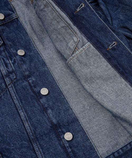 DRIES VAN NOTEN（ドリスヴァンノッテン）の「VIRTHE 5429 M.W.JACKET BLU（デニムジャケット・メンズ・ブルー・M/L）」の3枚目の写真