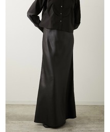 LA PEAU DE GEM | 【LA PEAU DE GEM】バイアスロングマキシスカート(スカート)