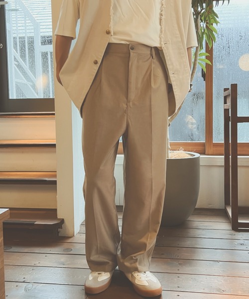 Ambre Neige（アンブルネージュ）の「【ユニセックス】ストレートパンツ／WEB/EC限定商品（その他パンツ・レディース・ベージュ/アイボリー・MEDIUM/LARGE）」の20枚目の写真