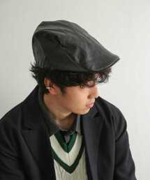 SENSE OF PLACE by URBAN RESEARCH | フェイクレザーハンチング(ハンチング/ベレー帽)