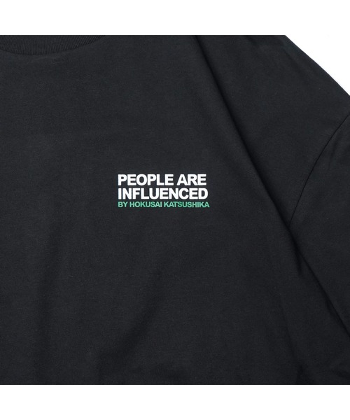 BENCH'S SELECT（ベンチセレクト）の「HOKUSAI TEEー葛飾北斎『冨嶽三十六景』（Tシャツ/カットソー・メンズ・ブラック/ホワイト・SMALL/X-LARGE/MEDIUM/LARGE）」の9枚目の写真