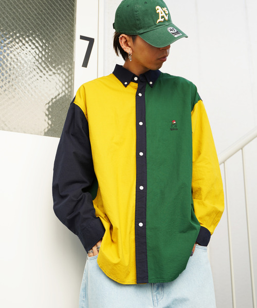 VENCEEXCHANGE(ヴァンスエクスチェンジ)の「Red Cap Girl レッドキャップガール ワンポイント刺繍シャツ(シャツ/ブラウス・メンズ・ホワイト/ブラック/ダークグレー/グリーン/ブルー/ネイビー/ブルー系その他/スカイブルー/イエロー/その他・M/L)」の18枚目の写真