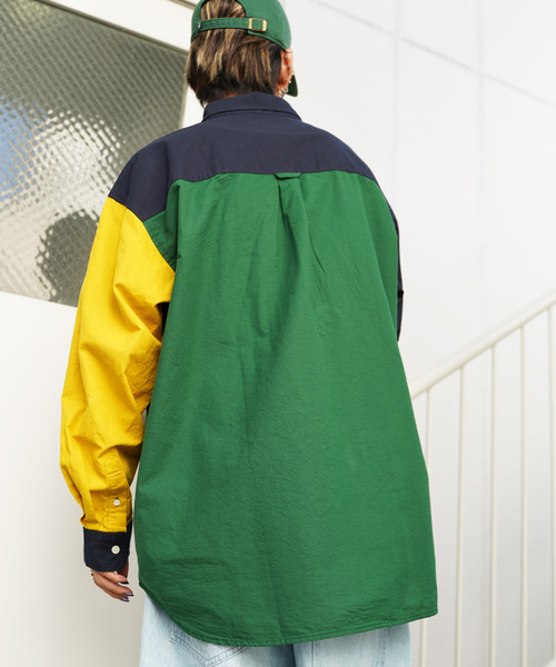 VENCEEXCHANGE(ヴァンスエクスチェンジ)の「Red Cap Girl レッドキャップガール ワンポイント刺繍シャツ(シャツ/ブラウス・メンズ・ホワイト/ブラック/ダークグレー/グリーン/ブルー/ネイビー/ブルー系その他/スカイブルー/イエロー/その他・M/L)」の15枚目の写真