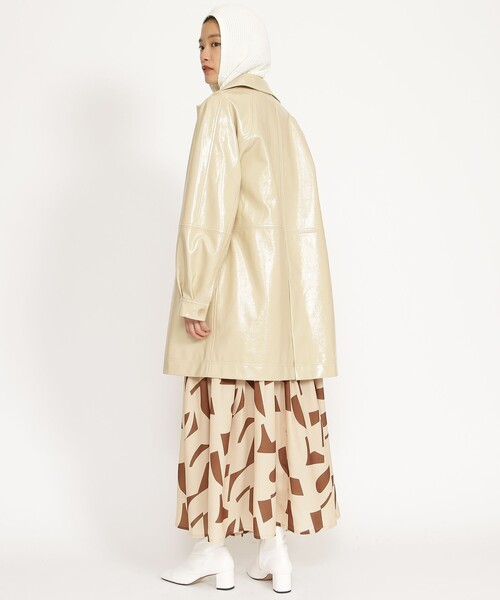 Ray BEAMS（レイビームス）の「Ray BEAMS / バラクラバ（ニットキャップ/ビーニー・レディース・ブラック/オフホワイト・ONE SIZE）」の11枚目の写真