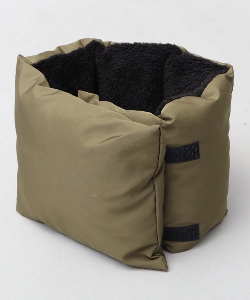 glabella（グラベラ）の「撥水ポリエステル 中綿 ボリューム ネックウォーマー / ダウンネックウォーマー（ネックウォーマー/スヌード・メンズ・ブラック/グレー/カーキ・FREE）」の14枚目の写真