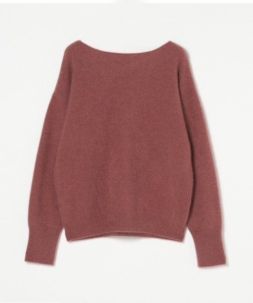 HELIOPOLE(エリオポール)の「RACCOON 2WAY NECK PULLOVER(ニット/セーター・レディース・アイボリー/ブラウン/ピンク/グレー・38)」の16枚目の写真