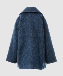 GANNI（ガニー）の「Fluffy Wool Wide Collar Jacket（その他アウター