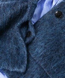 GANNI（ガニー）の「Fluffy Wool Wide Collar Jacket（その他アウター
