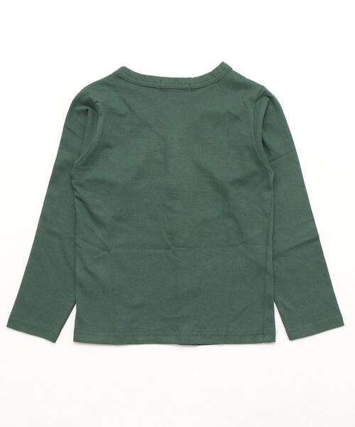 THE CASUAL（カジュアル）の「無地カーディガン（カーディガン/ボレロ・キッズ・チャコール/カーキ/ミント/ラベンダー/杢グレー/ダークグリーン/ベージュ/ネイビー/ブラウン/ブラック・110cm/120cm/130cm/140cm/150cm/160cm）」の20枚目の写真