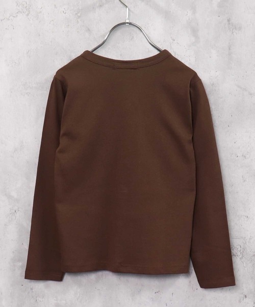 THE CASUAL（カジュアル）の「無地カーディガン（カーディガン/ボレロ・キッズ・チャコール/カーキ/ミント/ラベンダー/杢グレー/ダークグリーン/ベージュ/ネイビー/ブラウン/ブラック・110cm/120cm/130cm/140cm/150cm/160cm）」の15枚目の写真