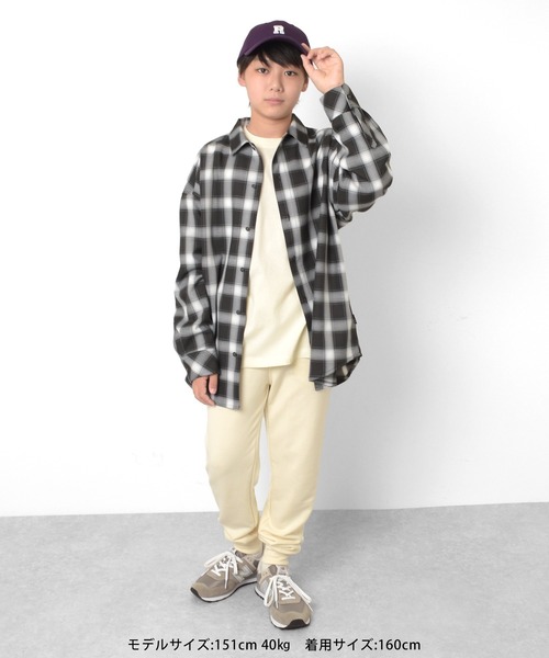 GLAZOS(グラソス)の「スウェットパンツ【セットアップ対応】(スウェットパンツ・キッズ・オフホワイト/ネイビー/ダークグリーン/レッド・140cm/170cm/150cm/160cm)」の8枚目の写真