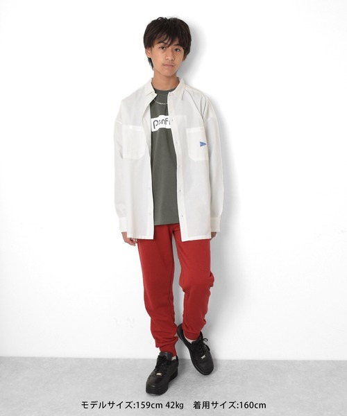 GLAZOS(グラソス)の「スウェットパンツ【セットアップ対応】(スウェットパンツ・キッズ・オフホワイト/ネイビー/ダークグリーン/レッド・140cm/170cm/150cm/160cm)」の6枚目の写真