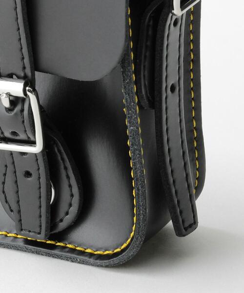 Dr. Martens（ドクターマーチン）の「＜Dr.Martens＞7インチ レザーサッチェル ショルダーバッグ（ショルダーバッグ・レディース・ブラック・FREE）」の13枚目の写真