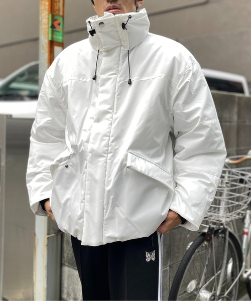 CPCM（シーピーシーエム）の「ストレッチハイネック中綿ジャケット（ダウンジャケット/コート・メンズ・ホワイト/ブラック/チャコールグレー・MEDIUM/LARGE）」の20枚目の写真