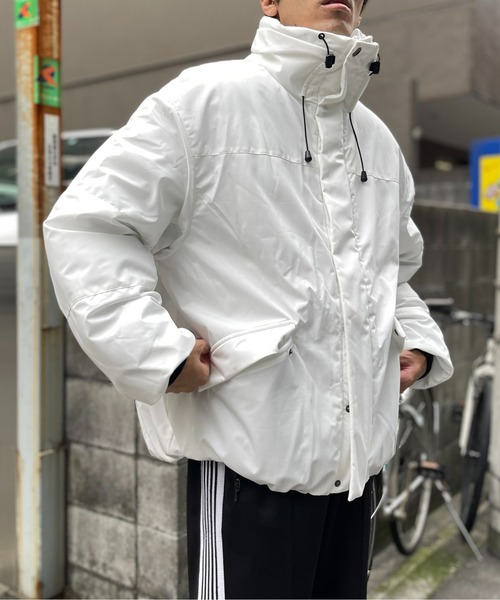 CPCM（シーピーシーエム）の「ストレッチハイネック中綿ジャケット（ダウンジャケット/コート・メンズ・ホワイト/ブラック/チャコールグレー・MEDIUM/LARGE）」の21枚目の写真